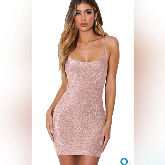 Dresses | Light Pink Sparkle Dress | Poshmark Dresses | Light Pink Sparkle Dress | Poshmark
